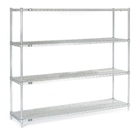 Designed To Furnish Nexel Poly-Z-Brite Wire Shelving, 72 x 18 x 63 in. DE2968587